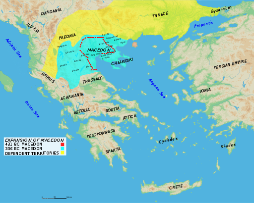 Expansion of Macedon