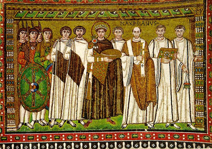 Justinian mosaik ravenna