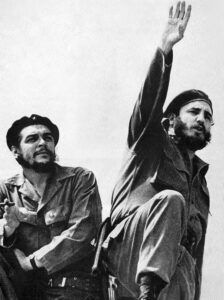 Che Guevara & Fidel Castro.
